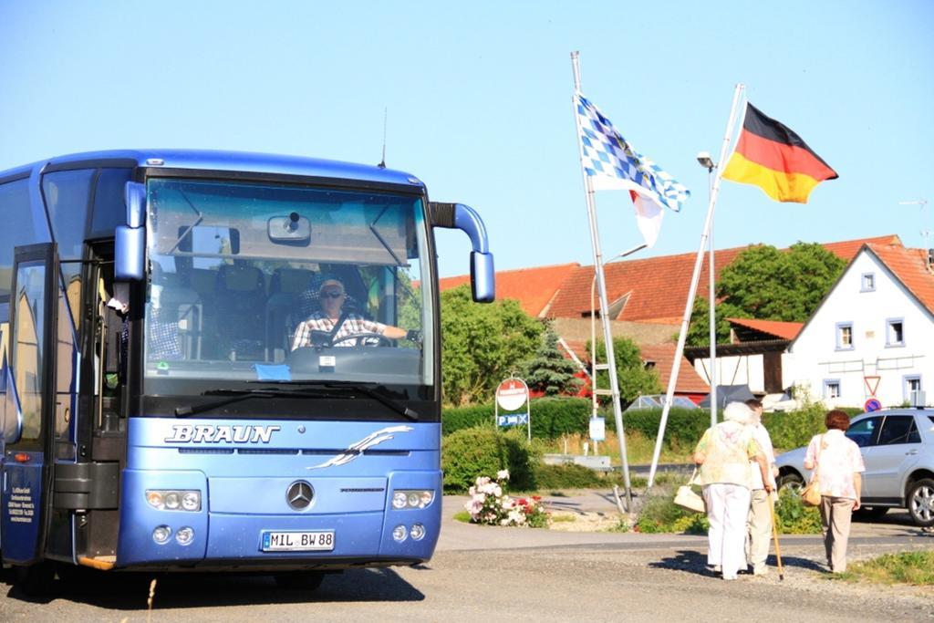Landgasthof Frankentor Wasserlosen Exterior foto